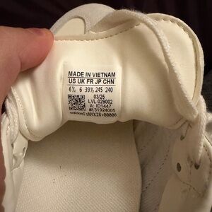 Adidas Samba Cream and Brown Sneakers